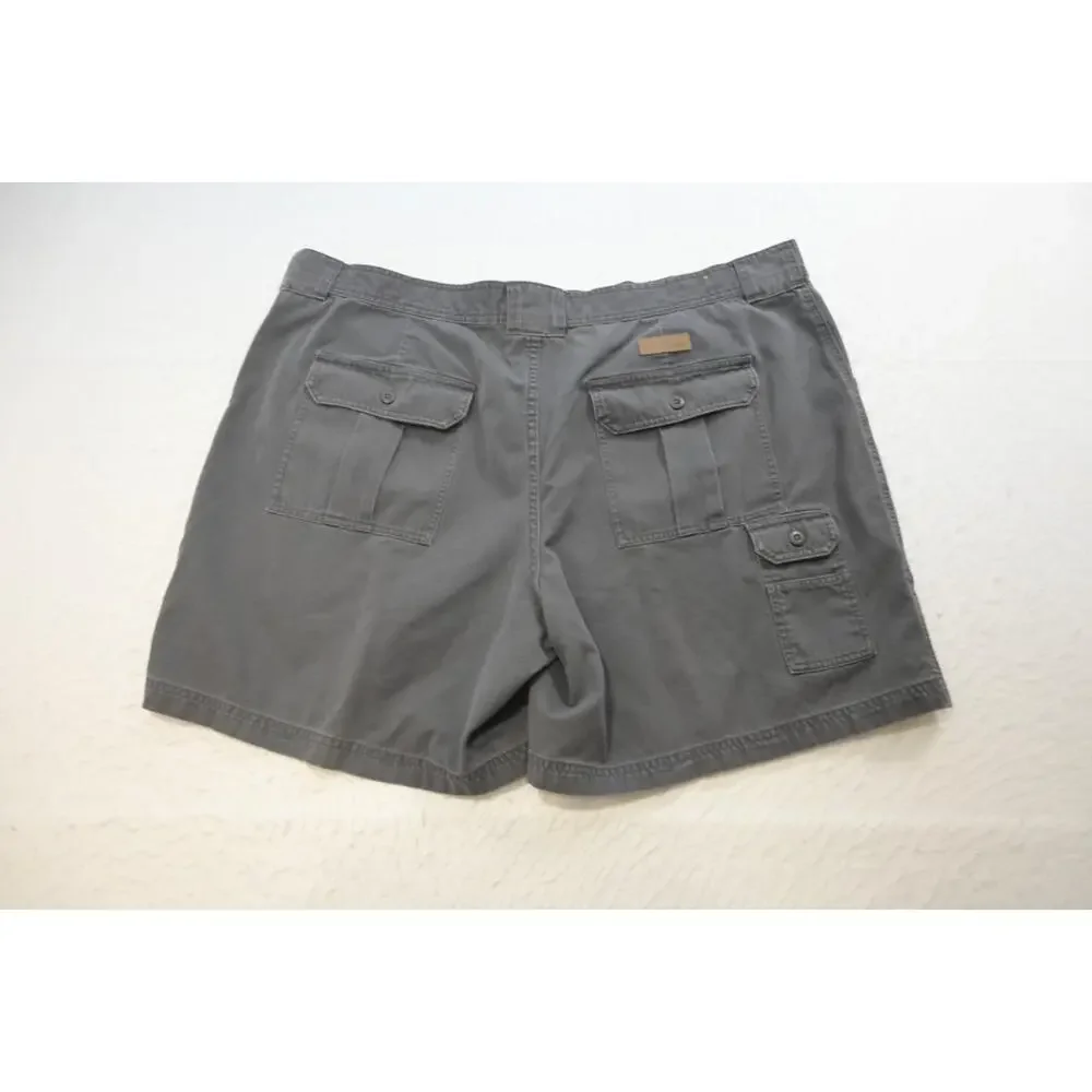 Cabelas Cargo‎ Shorts Rugged Gray Flat Hiking Camping Fishing Mens Size 46